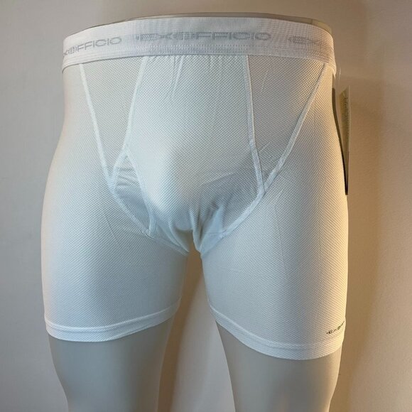ExOfficio Men's White Give-N-Go Boxer Brief - Size Small - NWT - Picture 4 of 5